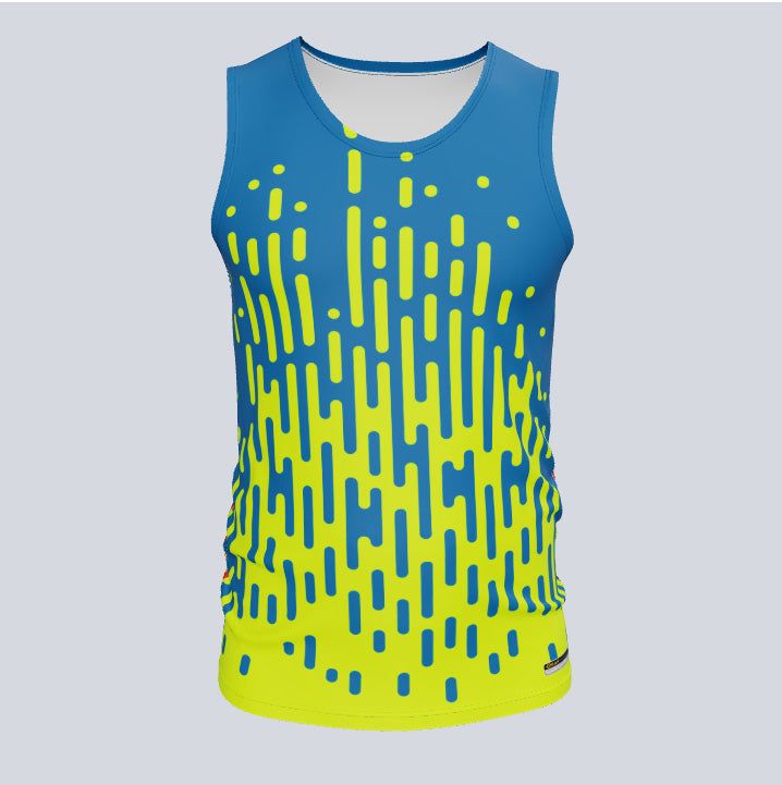 Load image into Gallery viewer, Custom Fitted Track Singlet Rise Jersey
