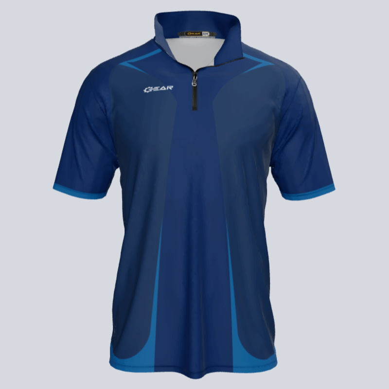 Load image into Gallery viewer, Side Tech Short Sleeve 1/4 ZIP
