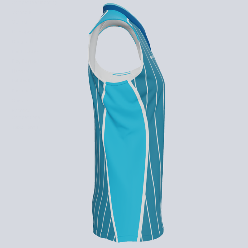Load image into Gallery viewer, Ladies Core Trim Razor Back Sleeveless Custom Softball Jersey
