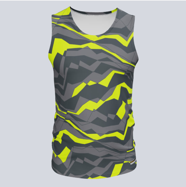 Load image into Gallery viewer, Custom Fitted Track Singlet Trace Jersey
