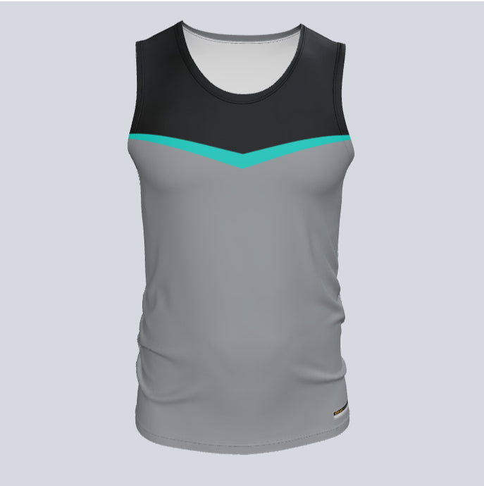 Custom Fitted Track Singlet V-Cut Jersey