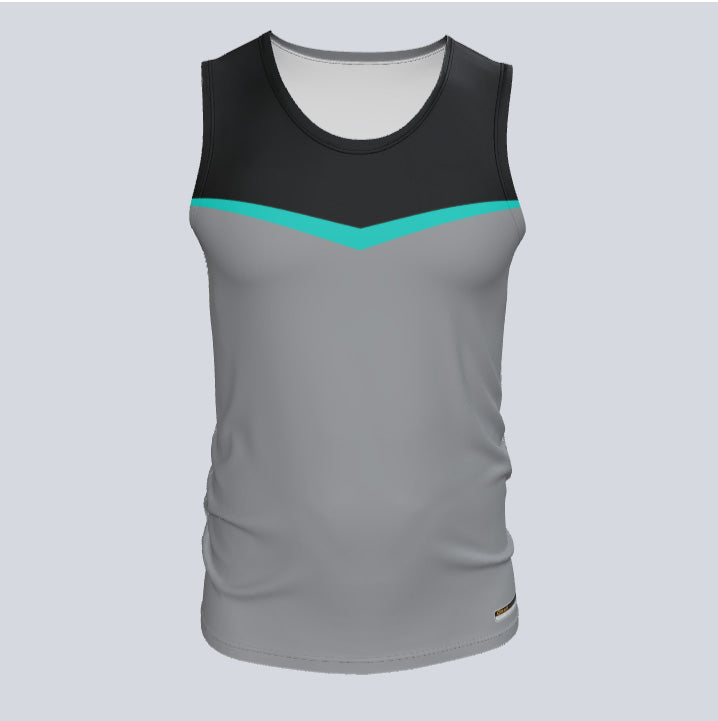 Load image into Gallery viewer, Custom Fitted Track Singlet V-Cut Jersey
