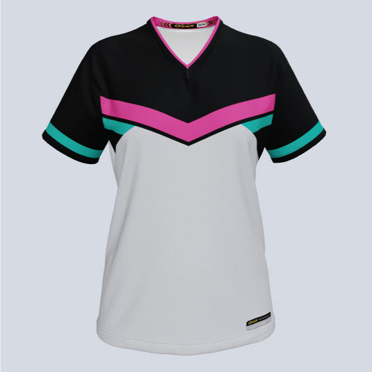 Ladies Express V-Neck Custom Softball Jersey