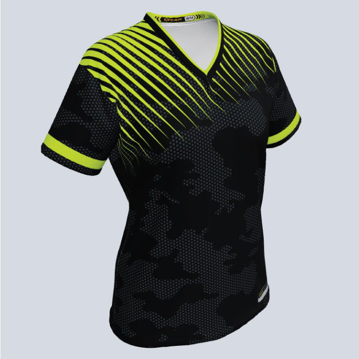 Load image into Gallery viewer, Ladies Rays V-Neck Custom Jersey
