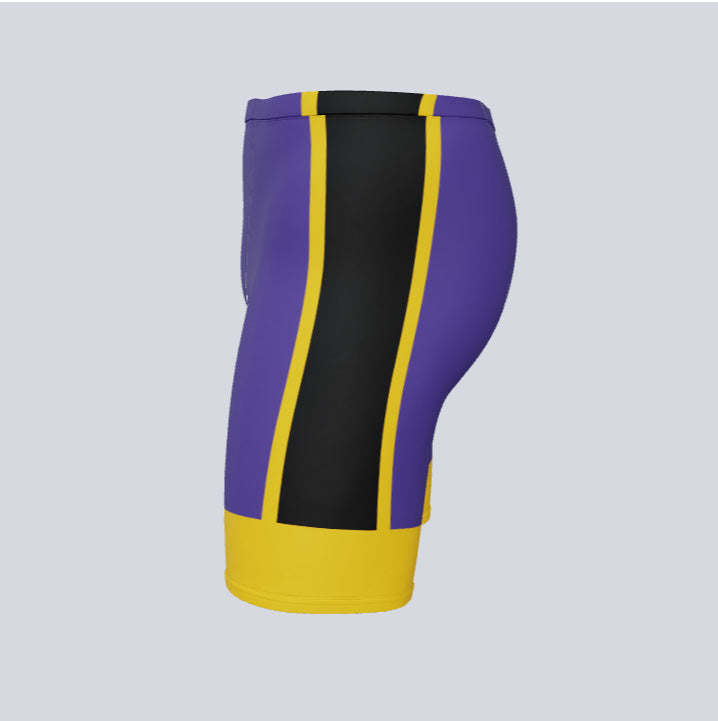 Load image into Gallery viewer, Custom Varsity Compression Track Short
