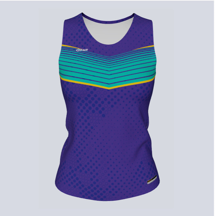 Ladies Custom Fitted Track Vortex Jersey