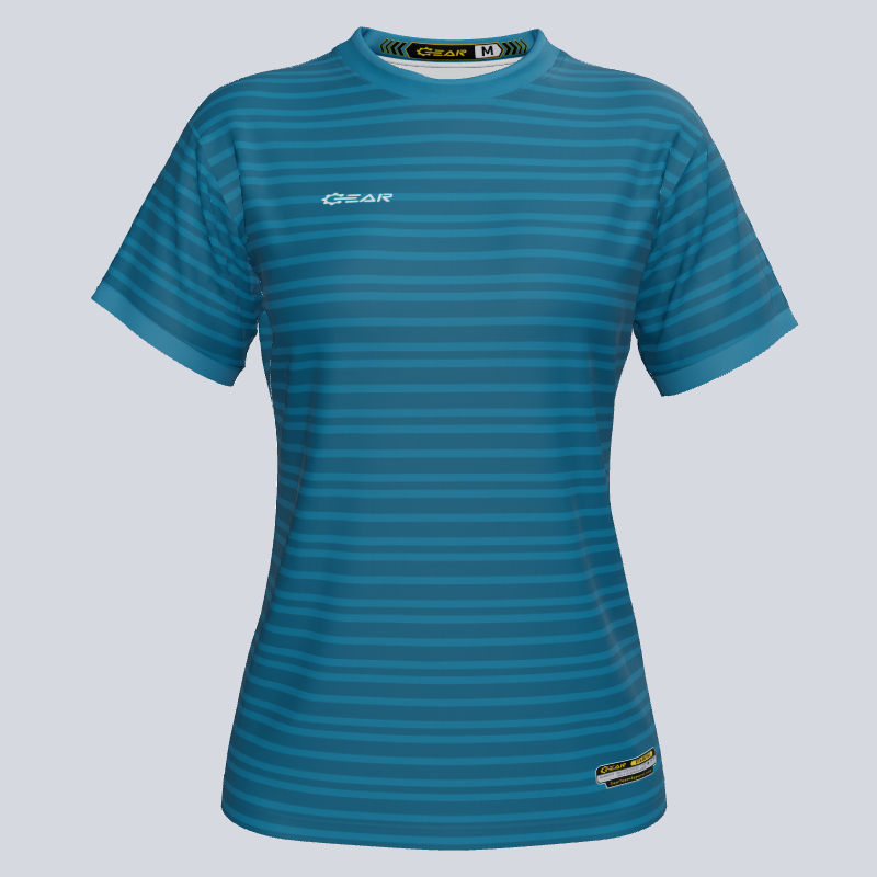 Load image into Gallery viewer, Custom ECO Ladies Bands Soccer Jersey
