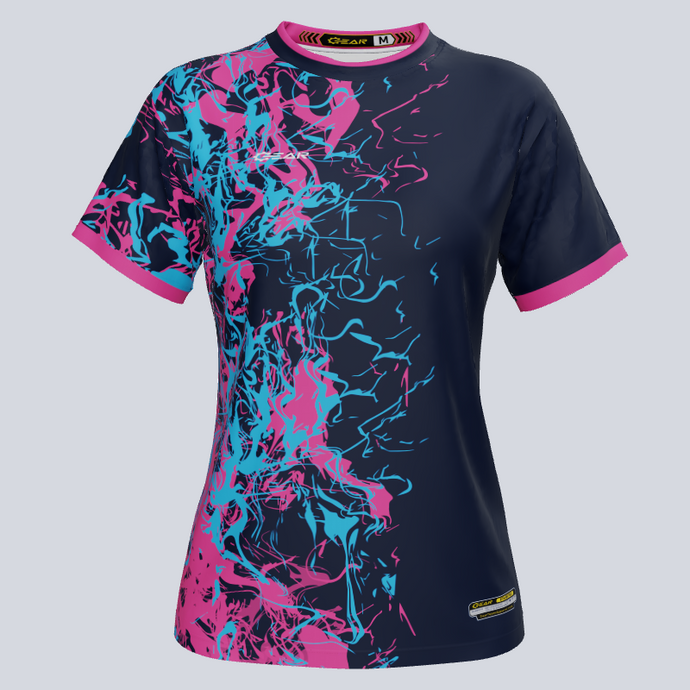 Custom Team Ladies Darkness Soccer Jersey