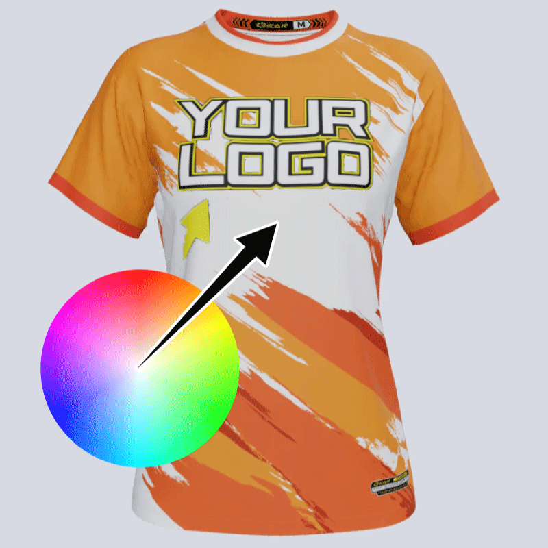 Load image into Gallery viewer, Custom ECO Ladies Smear Jersey
