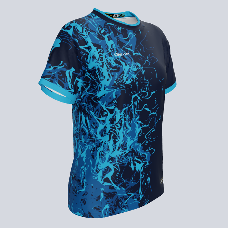 Load image into Gallery viewer, Custom ECO Ladies Darkness Soccer Jersey
