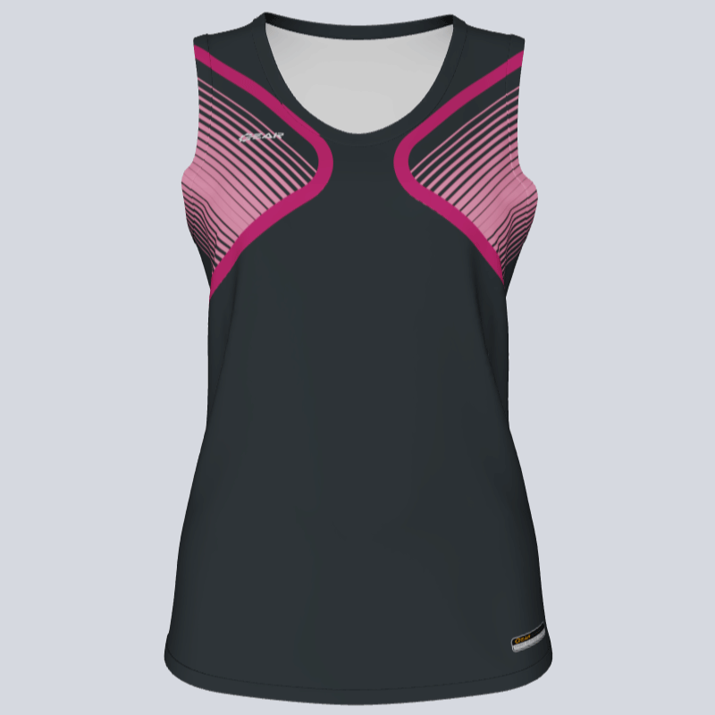 Load image into Gallery viewer, Ladies Custom Track Singlet Fuse Jersey
