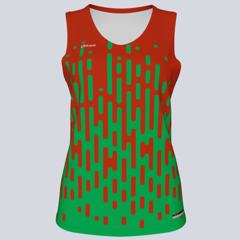 Load image into Gallery viewer, Ladies Custom Track Singlet Rise Jersey
