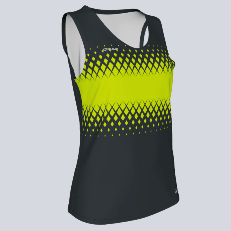 Load image into Gallery viewer, Ladies Custom Track Singlet Viper Jersey
