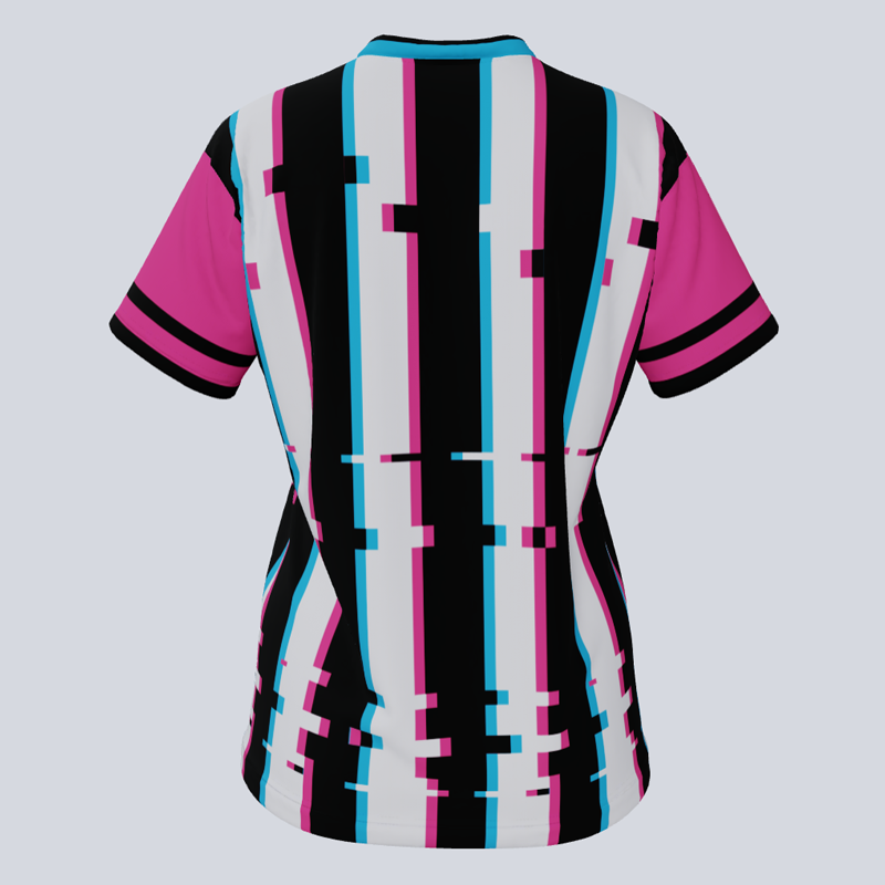 Load image into Gallery viewer, Ladies V-Glitch Custom Jersey
