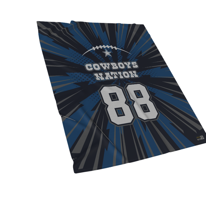 Cowboys Nation 88 Cowboys Nation Throw Blanket. (Sport Blanket)