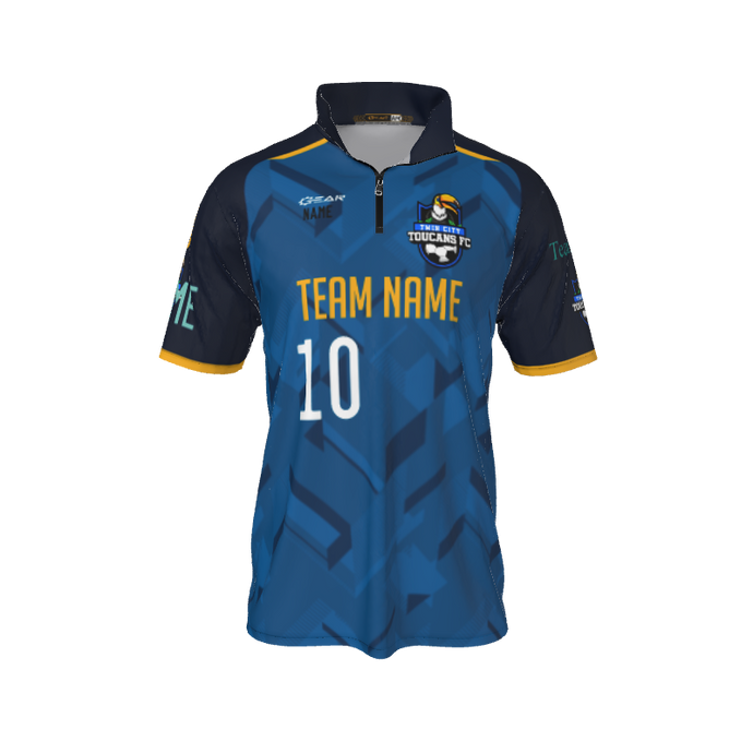 Collared Shirts Core QTR Zip Short Sleeve. (x 8)