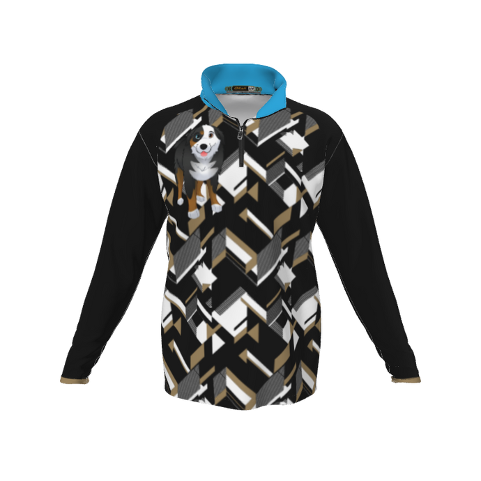 Collared Shirts Core QTR Zipped LS. (x 1)