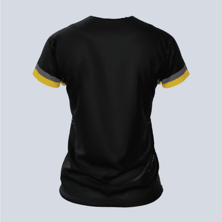 Load image into Gallery viewer, Ladies Astro Full Button Cap Sleeve Custom Softball Jersey
