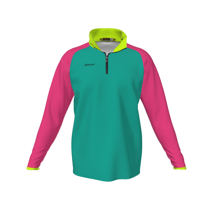 Collared Shirts Core QTR Zipped LS. (x 1)