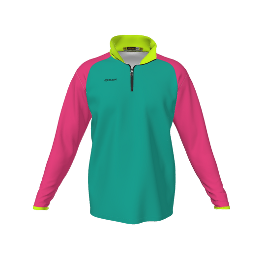 Collared Shirts Core QTR Zipped LS. (x 1)