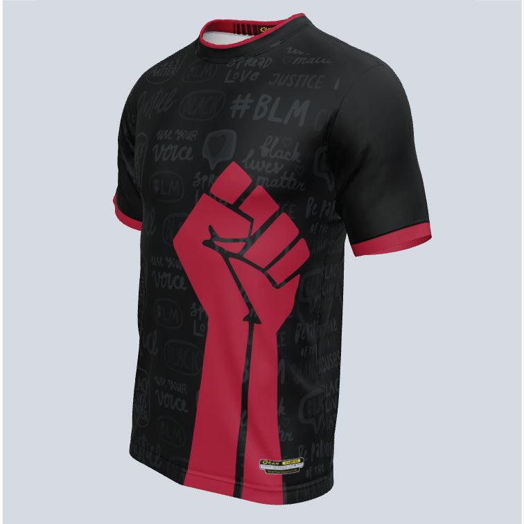 Load image into Gallery viewer, BLM Movement Custom Jersey - GearTeamApparel
