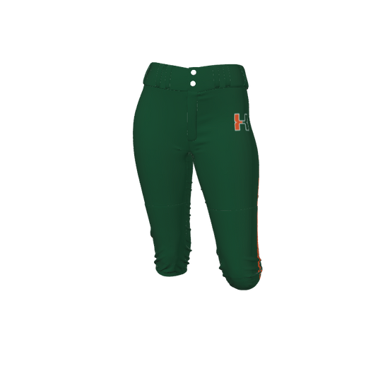 SA HITT Store HITT Pants - Green (Required Item). (Girls Large)