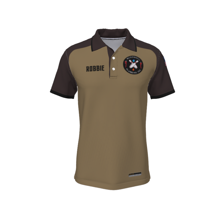 Mens Polos Core Custom Polo V3. (x 1)
