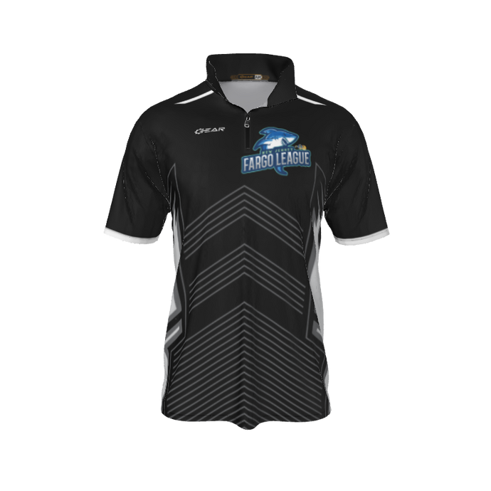 Collared Shirts Bombast QTR Zip Short Sleeve. (x 1)