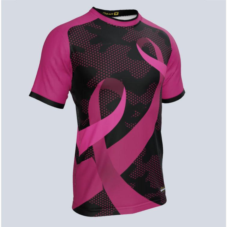 Load image into Gallery viewer, Cancer Awareness Double Ribbon Custom Jersey - GearTeamApparel
