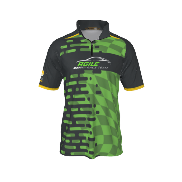 Collared Shirts Dash QTR Zip Short Sleeve. (x 5)