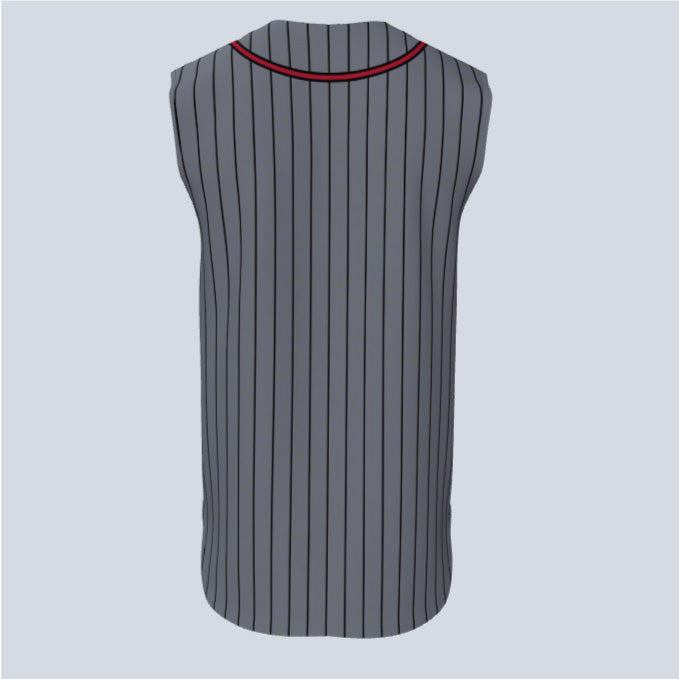 Load image into Gallery viewer, Full Button Baseball Core Custom Sleeveless Jersey
