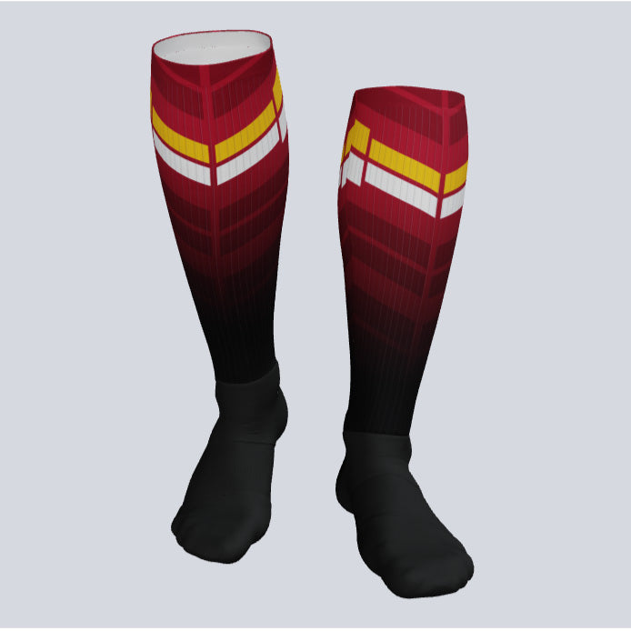 Custom Full Length Charger Game Socks