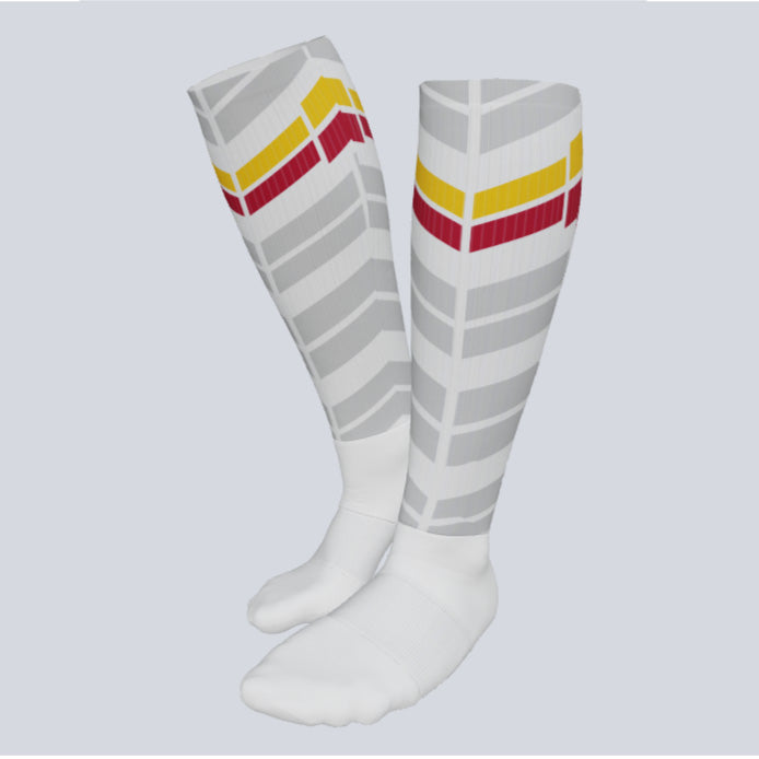 Load image into Gallery viewer, Custom Full Length Charger Game Socks
