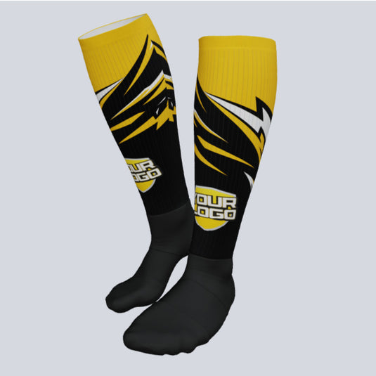 Custom Full Length Ninja Game Socks