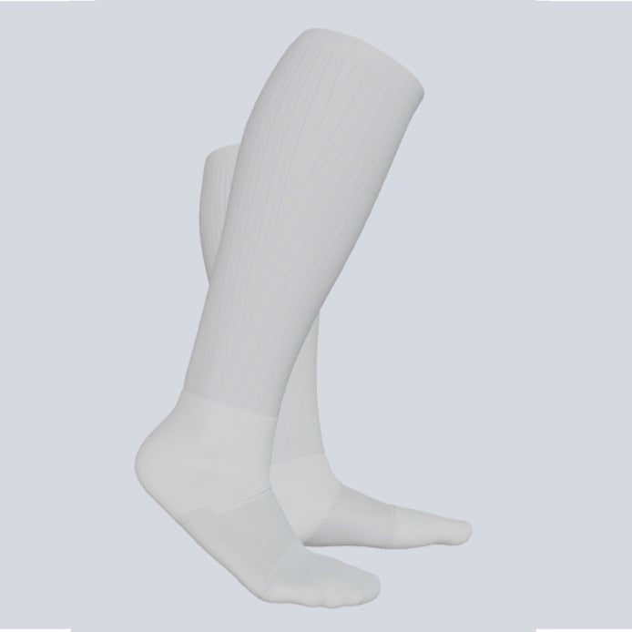 Load image into Gallery viewer, Custom Full Length Fade Line Game Socks
