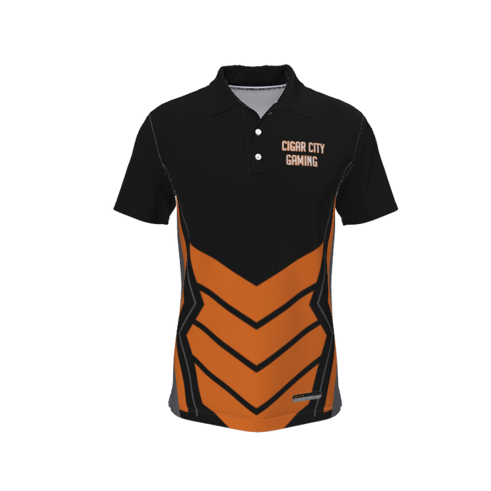 Mens Polos Gamer Custom Polo V3. (x 17)