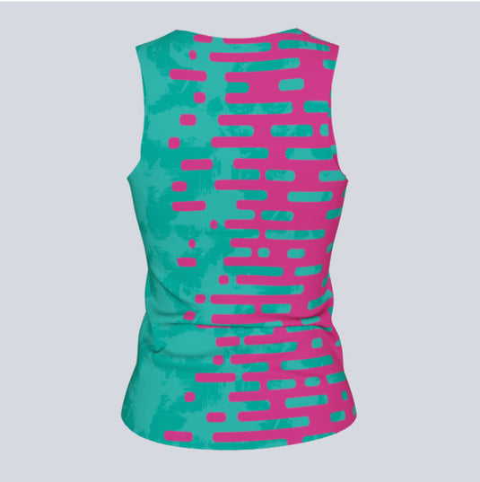 Ladies Custom Fitted Track Singlet Dash Jersey