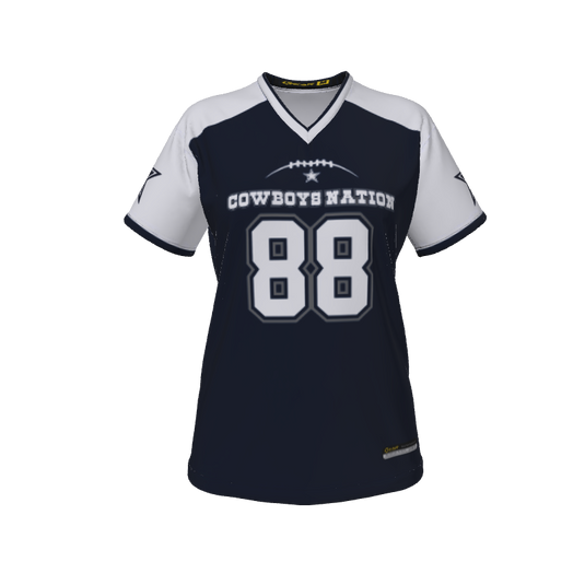 Cowboys Nation 88 Cowboys Nation 88 Ladies V-Neck. (Womens X-Large)
