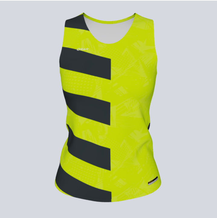 Load image into Gallery viewer, Ladies Custom Fitted Track Singlet Dortmund Jersey
