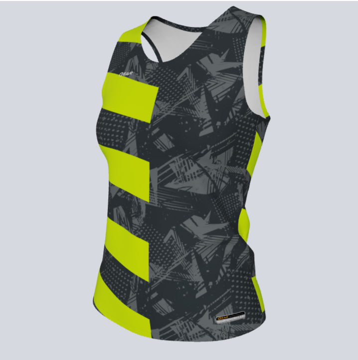 Load image into Gallery viewer, Ladies Custom Fitted Track Singlet Dortmund Jersey
