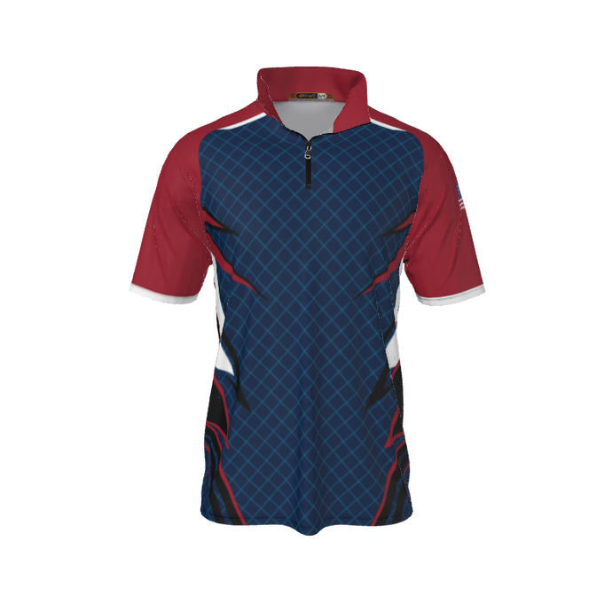 Collared Shirts Hawk QTR Zip Short Sleeve. (x 2)