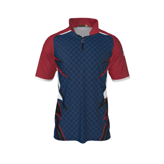 Collared Shirts Hawk QTR Zip Short Sleeve. (x 2)