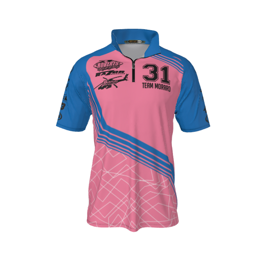 Collared Shirts Lazer QTR Zip Short Sleeve. (x 9)