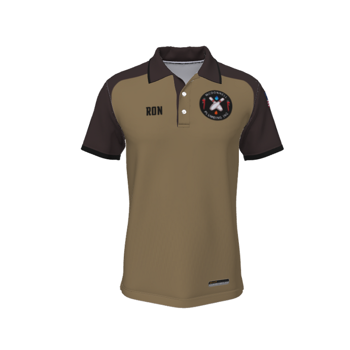 Mens Polos Core Custom Polo V3. (x 1)
