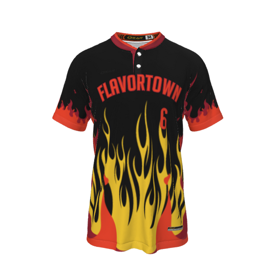 Mens Jerseys Fire Mens Two Button Jersey. (x 1)