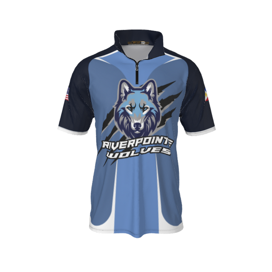 Collared Shirts Side Tech QTR Zip Short Sleeve. (x 3)