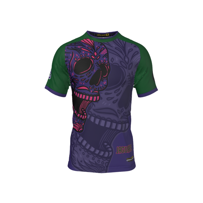 Mens Jerseys Skull Candy Mascot Crew Neck Short Sleeve Jersey. (x 1)