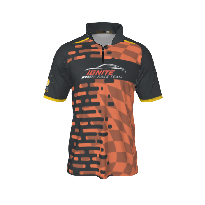 Collared Shirts Dash QTR Zip Short Sleeve. (x 5)