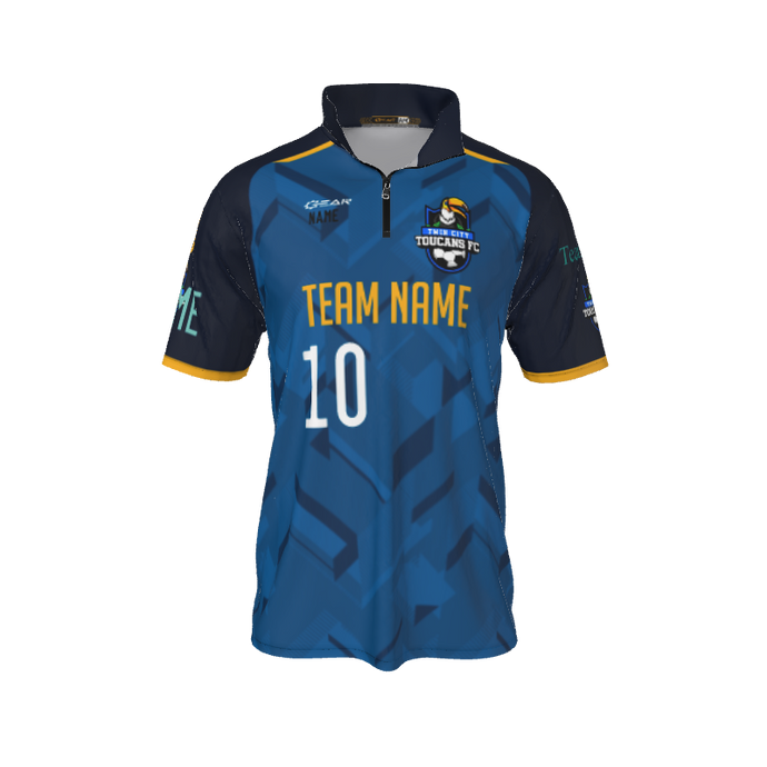 Collared Shirts Core QTR Zip Short Sleeve. (x 8)