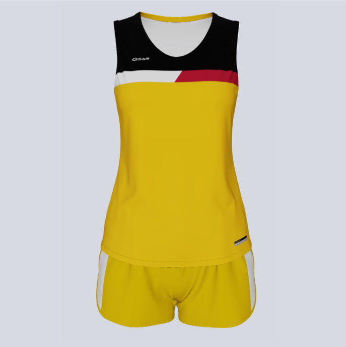 Ladies Custom Track Singlet Finishline Set